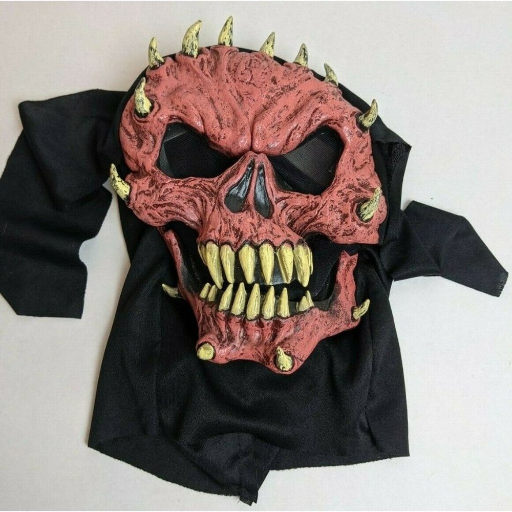 Easter Unlimited Red Devil Horns Halloween  Kids  Costume Mask